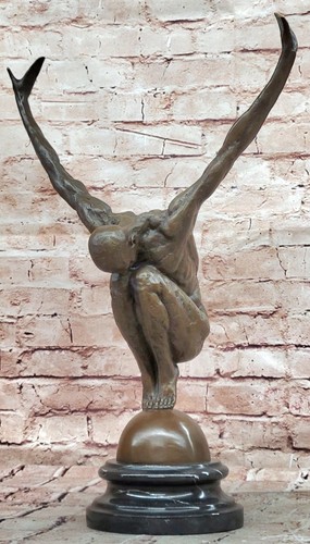 Sculpture bronze chaud de - chaud,