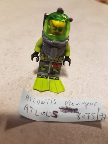 Figurine légo atlantis - figurine,