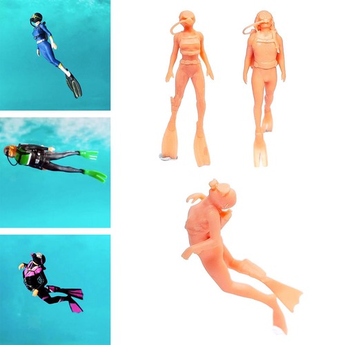 Figurines plongeur 64 - figurines, de