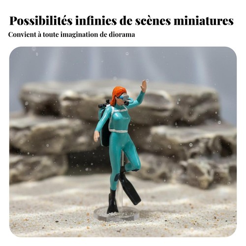 Figurine plongeur 64 - figurine, 1:64